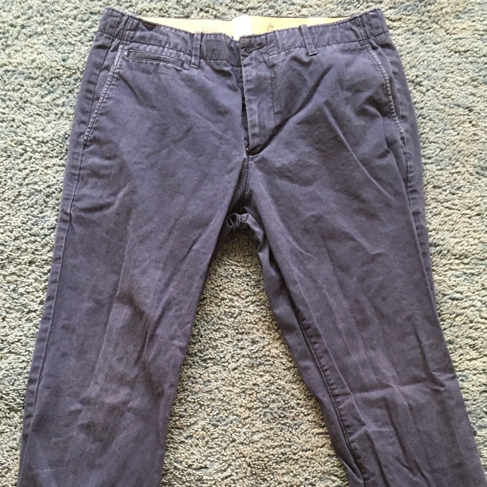 Gap Navy Blue Dress Pants Slim Fit 32W x 32L